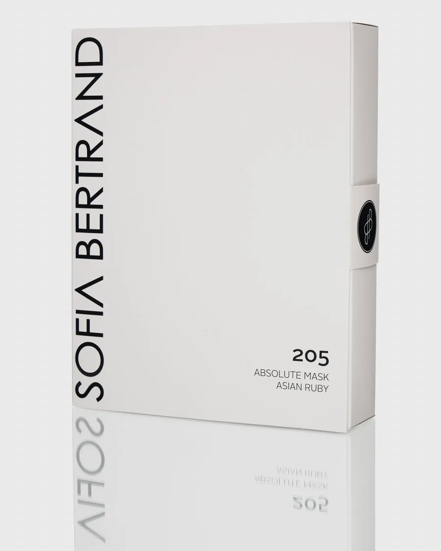 Sofia Bertrand 205 Absolute Mask Asian Ruby + Auvré Vanity Bag